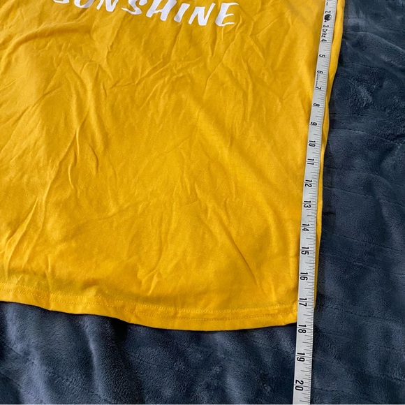 Yellow Tank Top - Hello Sunshine - Picture 8 of 9